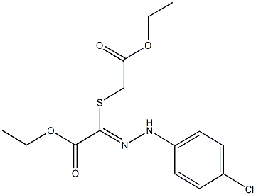 337468-87-8 ethyl [(4-chlorophenyl)hydrazono][(2-ethoxy-2-oxoethyl)sulfanyl]acetate