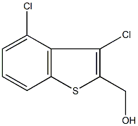 (3,4-dichloro-1-benzothien-2-yl)methanol Struktur