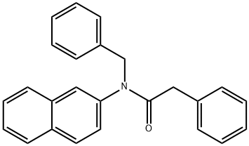 N-benzyl-N-(2-naphthyl)-2-phenylacetamide Struktur