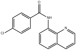 4-chloro-N-(8-quinolinyl)benzamide,33757-54-9,结构式