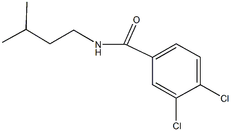 3,4-dichloro-N-isopentylbenzamide Structure