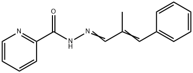 N'-(2-methyl-3-phenyl-2-propenylidene)-2-pyridinecarbohydrazide,338988-25-3,结构式