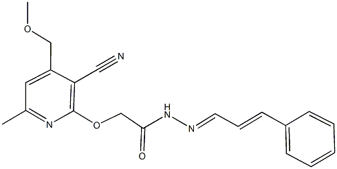 2-{[3-cyano-4-(methoxymethyl)-6-methyl-2-pyridinyl]oxy}-N