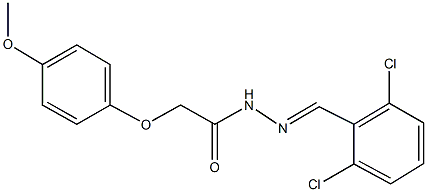 339217-75-3 N'-(2,6-dichlorobenzylidene)-2-(4-methoxyphenoxy)acetohydrazide