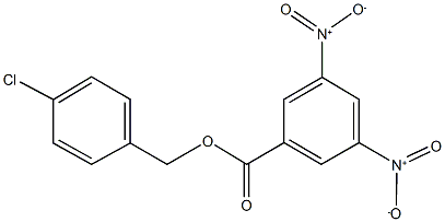 4-chlorobenzyl 3,5-bisnitrobenzoate,339250-52-1,结构式