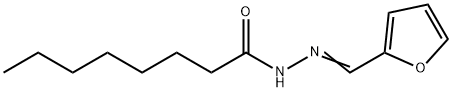 N'-(2-furylmethylene)octanohydrazide Structure