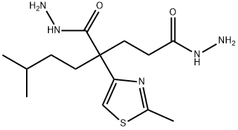 339341-71-8 2-isopentyl-2-(2-methyl-1,3-thiazol-4-yl)pentanedihydrazide