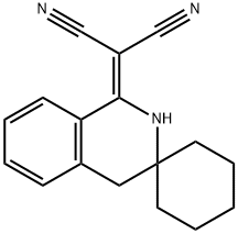 2-(3,4-dihydrospiro[isoquinoline-3,1'-cyclohexane]-1(2H)-ylidene)malononitrile|