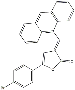 340220-22-6 3-(9-anthrylmethylene)-5-(4-bromophenyl)-2(3H)-furanone