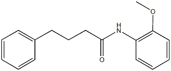 340221-08-1 N-(2-methoxyphenyl)-4-phenylbutanamide