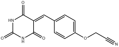 340229-02-9 2-(4-{[2,4,6-trioxotetrahydro-5(2H)-pyrimidinylidene]methyl}phenoxy)acetonitrile