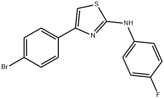 340695-51-4 N-[4-(4-bromophenyl)-1,3-thiazol-2-yl]-N-(4-fluorophenyl)amine