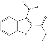 methyl 3-nitro-1-benzothiophene-2-carboxylate,34084-86-1,结构式