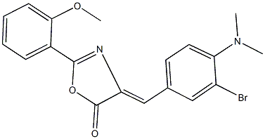340990-87-6 4-[3-bromo-4-(dimethylamino)benzylidene]-2-(2-methoxyphenyl)-1,3-oxazol-5(4H)-one