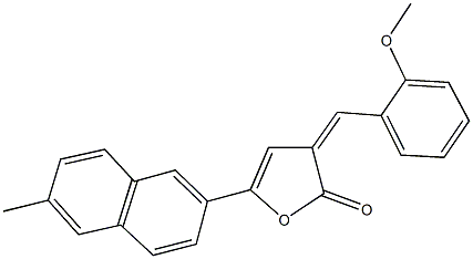 341011-39-0 3-(2-methoxybenzylidene)-5-(6-methyl-2-naphthyl)-2(3H)-furanone