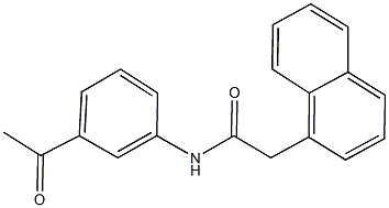 341020-14-2 N-(3-acetylphenyl)-2-(1-naphthyl)acetamide