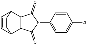 4-(4-chlorophenyl)-4-azatricyclo[5.2.2.0~2,6~]undec-8-ene-3,5-dione|