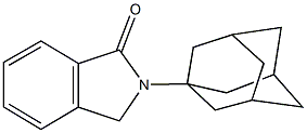 2-(1-adamantyl)-1-isoindolinone 结构式