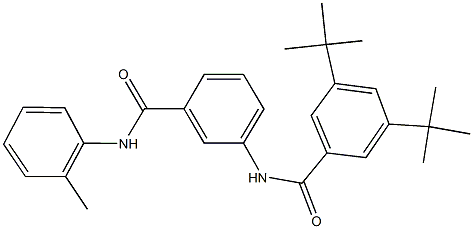 341937-76-6 3,5-ditert-butyl-N-[3-(2-toluidinocarbonyl)phenyl]benzamide