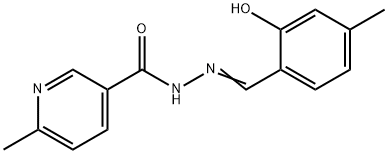 N'-(2-hydroxy-4-methylbenzylidene)-6-methylnicotinohydrazide|