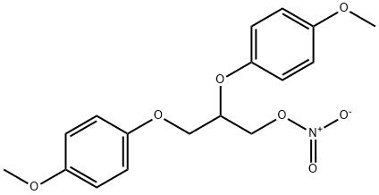 2,3-bis(4-methoxyphenoxy)propyl nitrate|