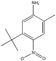 5-tert-butyl-2-methyl-4-nitroaniline Structure