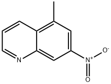 7-nitro-5-methylquinoline 化学構造式