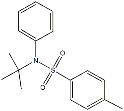 N-(tert-butyl)-4-methyl-N-phenylbenzenesulfonamide,342044-52-4,结构式