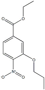 ethyl 4-nitro-3-propoxybenzoate Structure