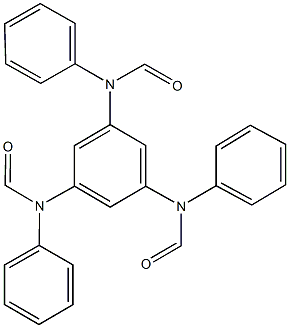 1,3,5-triformylanilinobenzene Structure