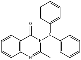 3-(diphenylamino)-2-methyl-4(3H)-quinazolinone Structure