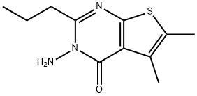 342383-94-2 3-amino-5,6-dimethyl-2-propylthieno[2,3-d]pyrimidin-4(3H)-one