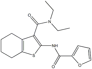 342390-57-2 N-{3-[(diethylamino)carbonyl]-4,5,6,7-tetrahydro-1-benzothien-2-yl}-2-furamide