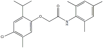 342398-27-0 2-(4-chloro-2-isopropyl-5-methylphenoxy)-N-mesitylacetamide