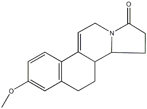 2-methoxy-9,10,10a,10b,11,12-hexahydrobenzo[f]pyrrolo[2,1-a]isoquinolin-8(6H)-one Structure