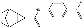 N-{4-nitrophenyl}tricyclo[3.2.1.0~2,4~]octane-3-carboxamide,342417-53-2,结构式