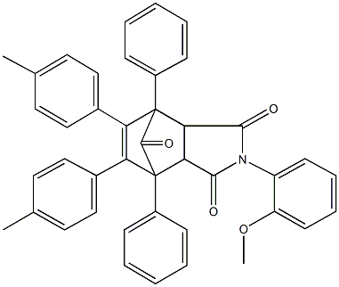 342431-43-0 4-(2-methoxyphenyl)-8,9-bis(4-methylphenyl)-1,7-diphenyl-4-azatricyclo[5.2.1.0~2,6~]dec-8-ene-3,5,10-trione