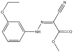 methyl cyano[(3-ethoxyphenyl)hydrazono]acetate|