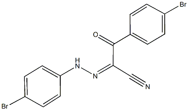 3-(4-bromophenyl)-2-[(4-bromophenyl)hydrazono]-3-oxopropanenitrile|