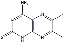 4-amino-6,7-dimethyl-2(1H)-pteridinethione|