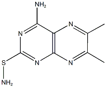 343347-57-9 2-(aminosulfanyl)-6,7-dimethyl-4-pteridinamine