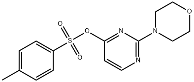 2-(4-morpholinyl)-4-pyrimidinyl 4-methylbenzenesulfonate|