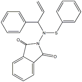 2-[(1-phenyl-2-propenyl)(phenylsulfanyl)amino]-1H-isoindole-1,3(2H)-dione Structure