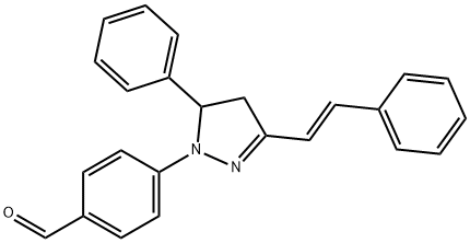 343572-92-9 4-[5-phenyl-3-(2-phenylvinyl)-4,5-dihydro-1H-pyrazol-1-yl]benzaldehyde