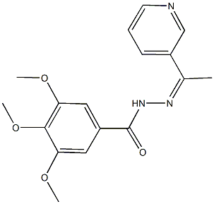 343588-46-5 3,4,5-trimethoxy-N'-[1-(3-pyridinyl)ethylidene]benzohydrazide