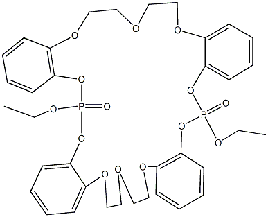 6,24-diethoxy-13,14,16,17,31,32,34,35-octahydrotetrabenzo[d,m,r,a_1_][1,3,6,9,12,15,17,20,23,26,2,16]decaoxadiphosphacyclooctacosine 6,24-dioxide|