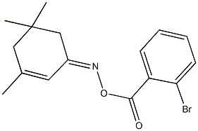 3,5,5-trimethyl-2-cyclohexen-1-one O-(2-bromobenzoyl)oxime|