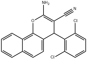 346436-66-6 2-amino-4-(2,6-dichlorophenyl)-4H-benzo[h]chromene-3-carbonitrile