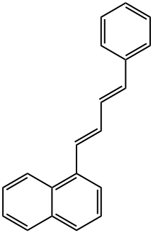 1-(4-phenyl-1,3-butadienyl)naphthalene,34662-93-6,结构式