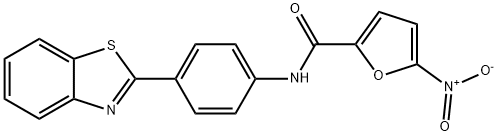 N-[4-(1,3-benzothiazol-2-yl)phenyl]-5-nitro-2-furamide Structure